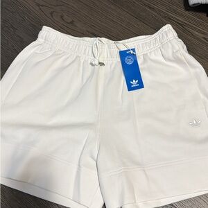 Adidas Men's Athletic White Shorts